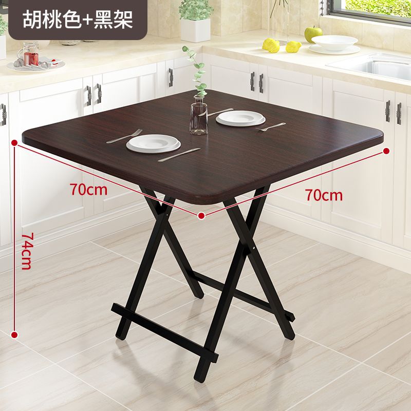 Mesa de comedor retráctil de casa de alquiler pequeña simple y portátil mesa de negociación doméstica multifuncional económica mesa plegable image 17