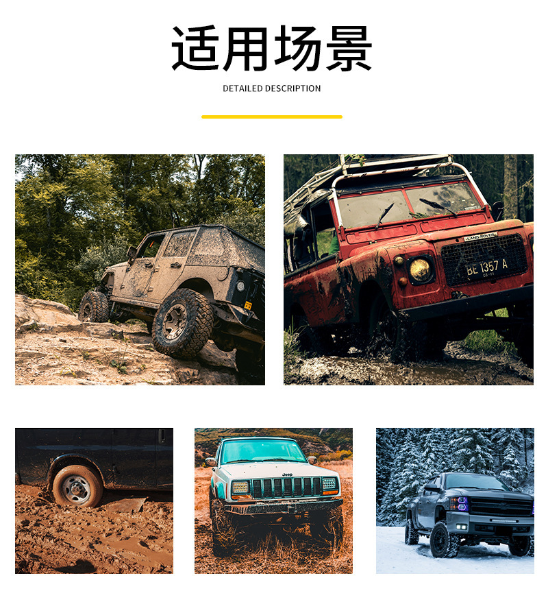 Outdoor Car Anti-Skid Plate, Self-Driving Desert Escape Plate, Universal Snow Anti-Skid Plate, Tire Self-Rescue Emergency Escape Plate