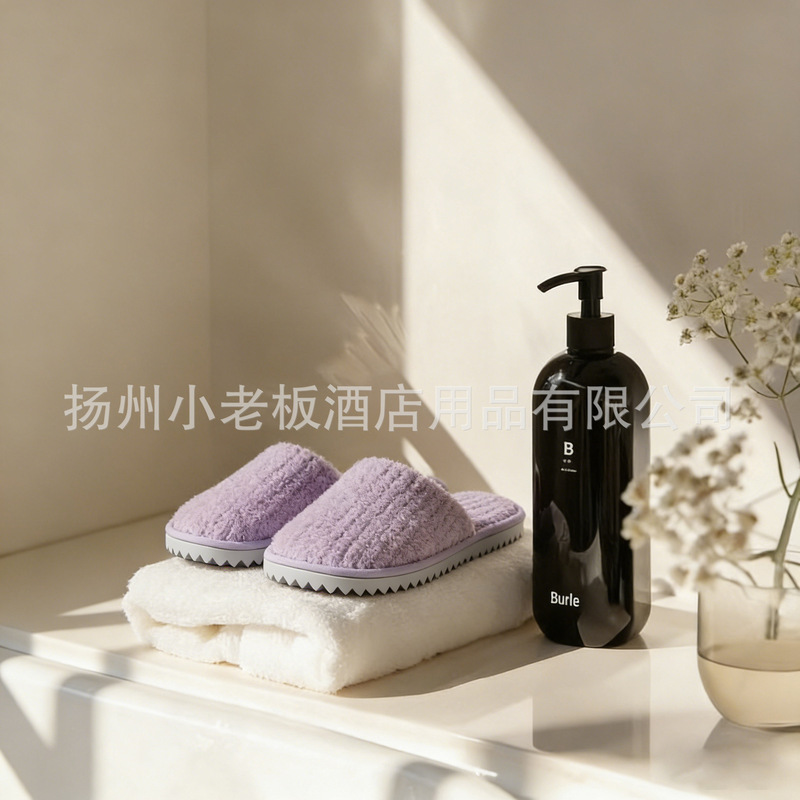 High-End Disposable Slippers, Coral Velvet, Hotel, Home, Hospitality, Travel, Portable, Hotel, Thickened, Protective, Non-Slip High-End Disposable Slippers, Coral Velvet, Hotel, Home, Hospitality, Travel, Portable, Hotel, Thickened, Protective, Non-Slip