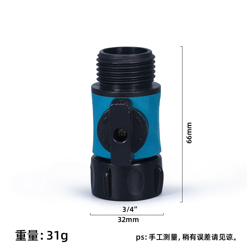 플라스틱-단방향 볼 밸브 유니온-6포인트(유럽)