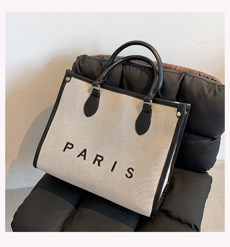 Nihaojewelry Lettre De Mode En Gros Paris Sac Fourre-tout Grande Capacité display picture 71