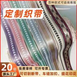 仿尼龙提花织带厂家现货手提背包水杯肩带印花涤纶服装辅料牵引绳