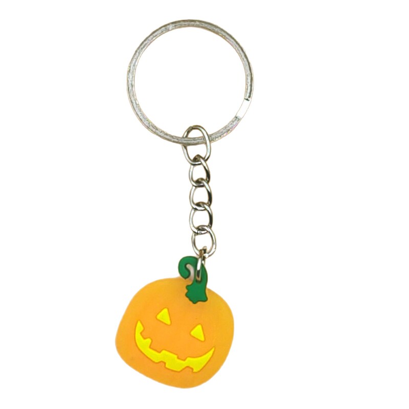 Amazon ベストセラー ハロウィン漫画シリーズ PVC キーホルダー カボチャ海賊ヘッドペンダント アクセサリー在庫あり|undefined