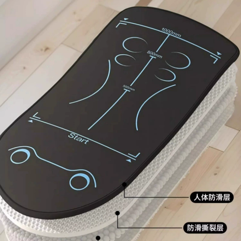 Специальный коврик для йоги с колесом для живота, бесшумный и без запаха, тренировочный коврик для йоги, коврик для йоги, водонепроницаемый напольный коврик для фитнеса, коврик для осанки