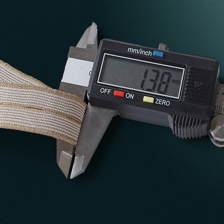 孕妇黑白彩色可调节橡筋有孔弹性带弹力好洞眼橡筋带扣眼松紧带