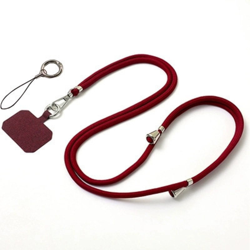 Cuerdas de teléfono móvil, cuerdas de suspensión, cinturón, ajuste de espalda, moda unidireccional, no estrangulación, prevención de pérdida