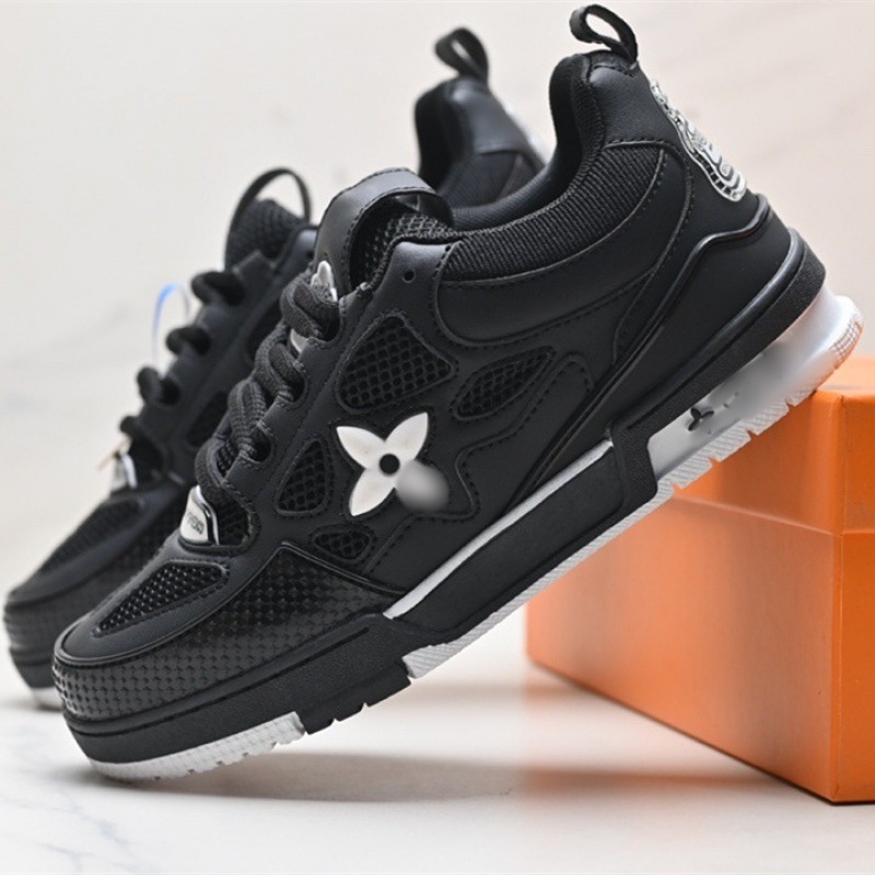 Zapatos Pitian de alta versión zapatos de grasa, zapatos de pan de burro, zapatos de skateboard de altura gruesa