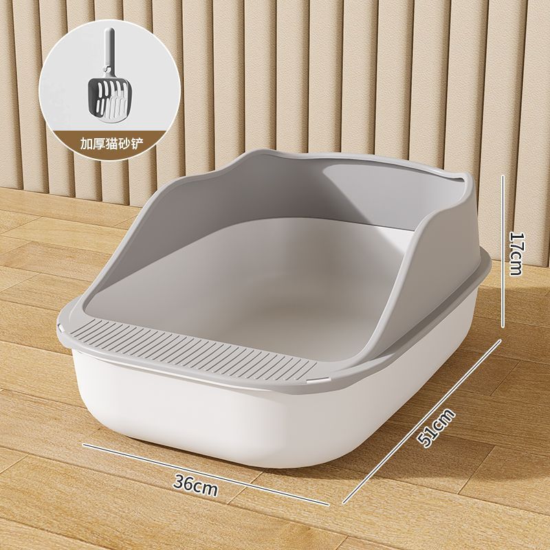 メーカー超大号全半閉鎖式猫糞盆防帯砂特小サイズ猫トイレ猫用品大全|undefined