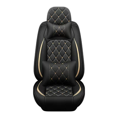 all-inclusive full leather Diamond Four, Four Seasons Pad - black-and-gold-single-seat-luxury-general