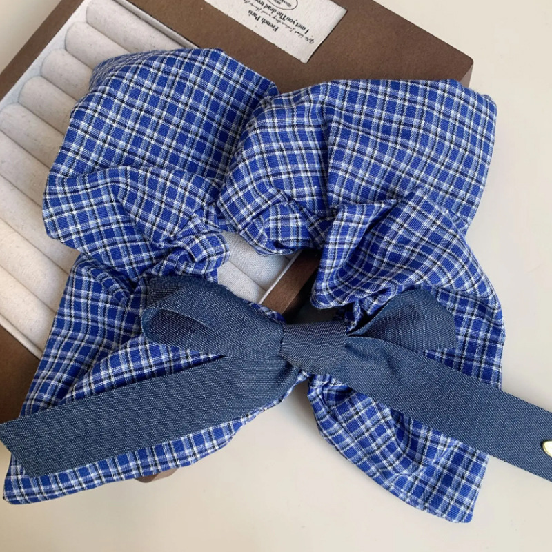 Encaje retro francés, diadema de intestino grueso, mujer 2025, nuevo estilo, cuerda para el cabello, banda de goma, lazo, dulce cuerda para el cabello, accesorios para el cabello