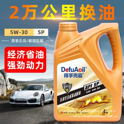 Oil Lubricant Sj10W-30 Car — Gasoline Engine Oil