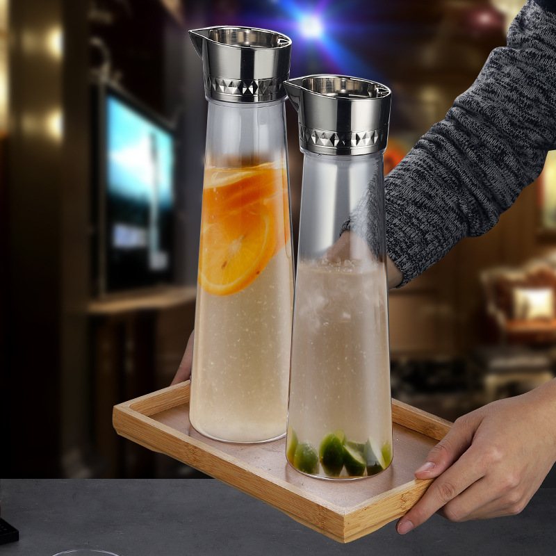 Juego de olla de braza de acrílico Bar Copa de champán de patas altas de plástico PC Copa de whisky Copa de vino tinto Copa de balas Copa salvaje