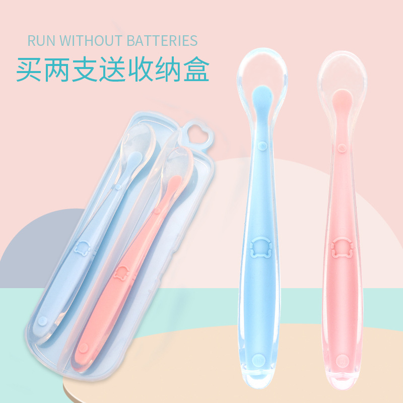 스푼 2개 + 투명박스 (색상은 원하는대로 매치 가능)