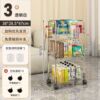 2802 transparent color cart 3 layer 2 hanging box