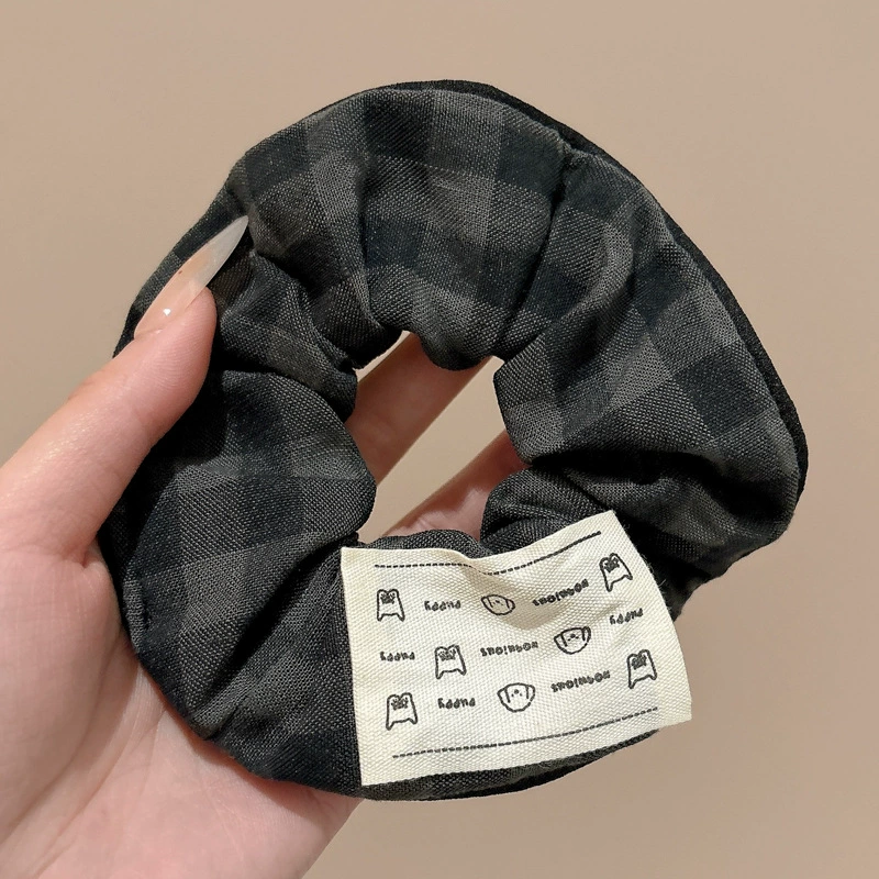 Шарф, милый большой аксессуар для волос, хвост, резинка для волос, стиль французский, стиль высокого качества