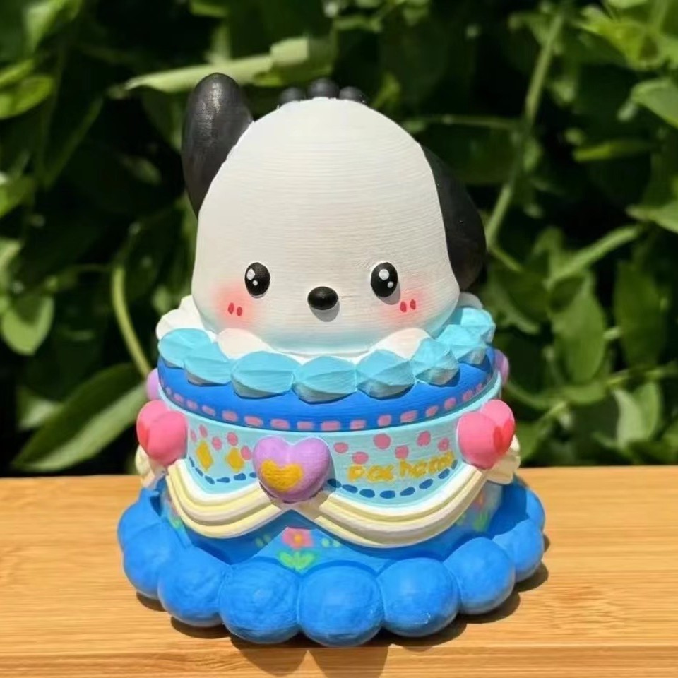 파차 개 항아리 흰색 배아