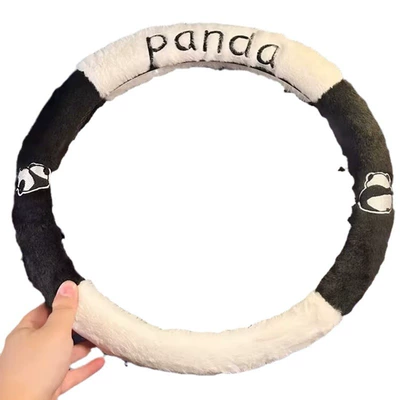 plush Internet celebrity cute heating | Steering wheel cover