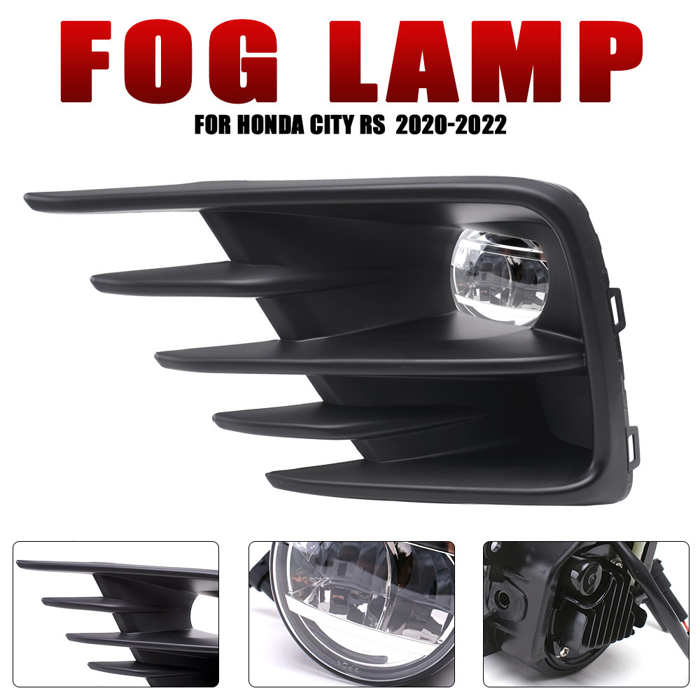 Aplicable a Honda 19 20 nuevo conjunto de lámpara de niebla LED LED LED diurna luz de conducción delantera conjunto de lámpara