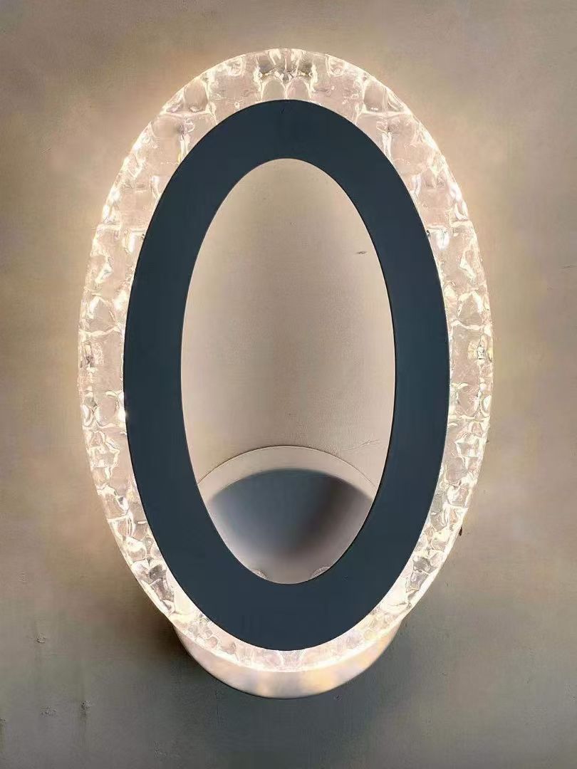 Luz de lujo transfronteriza nórdica iluminación de techo de hielo decoración de sala de estar con lámpara de hierro forjado con kit de iluminación LED accesorios de iluminación image 10