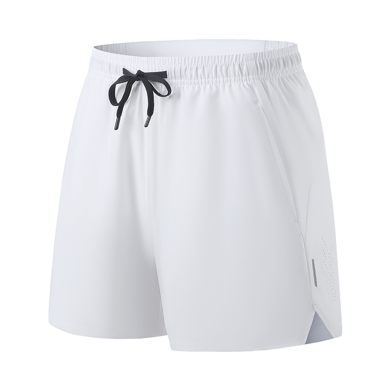 Pantalones cortos para correr transfronterizos, bolsillo de teléfono móvil en verano, nuevos equipos de entrenamiento transpirables de acondicionamiento físico, pantalones grandes