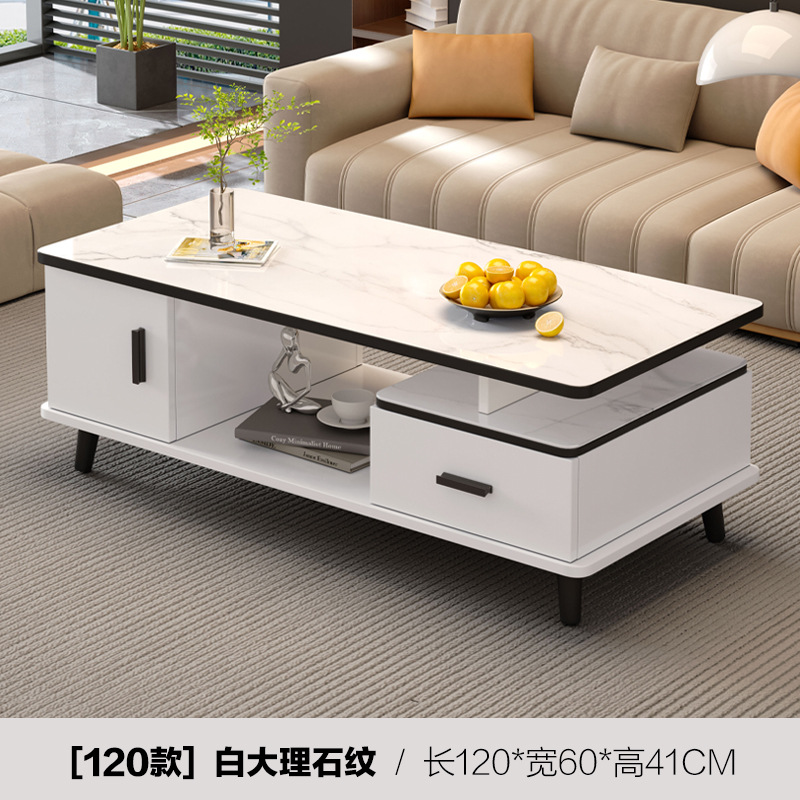 120CM 흰색 대리석 패턴
