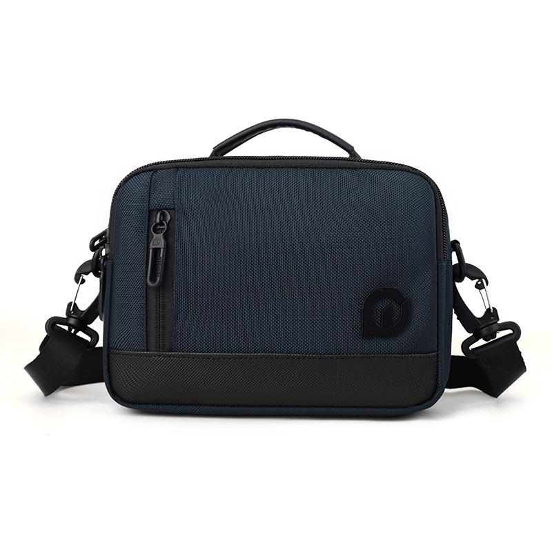 WEPOWER Bolso de hombro para hombre nuevo Bolso de bolsillo portátil casual de moda Bolso para hombre al aire libre de gran capacidad
