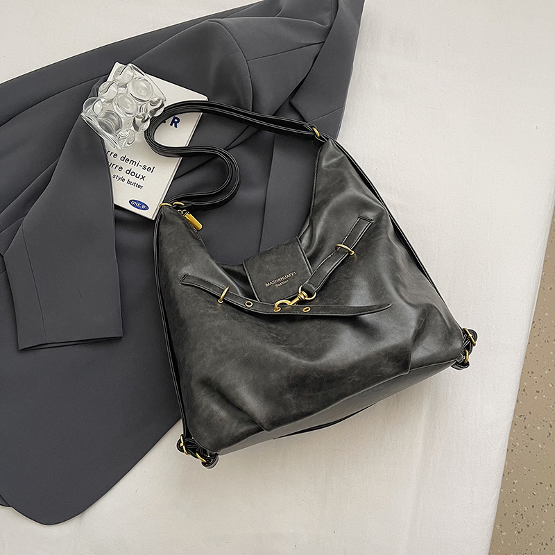 Yadan estilo retro mochila para mujeres 2024 nuevo estilo versátil pequeña función mochila de viaje al trabajo tote