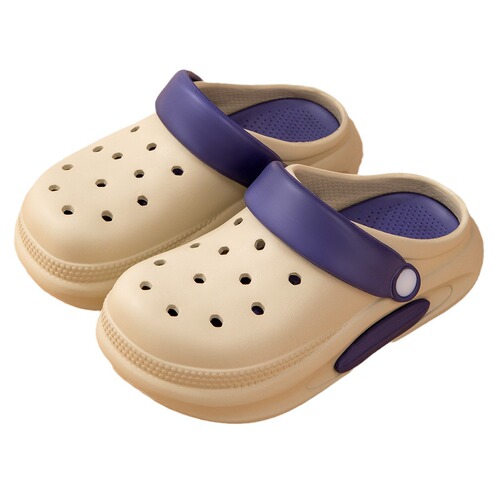 Children's Hole Shoes for Boys 2025 New Summer Slippers for Girls, Eva Soft Sole Anti-Slip Baby Slippers for Outdoor Wear