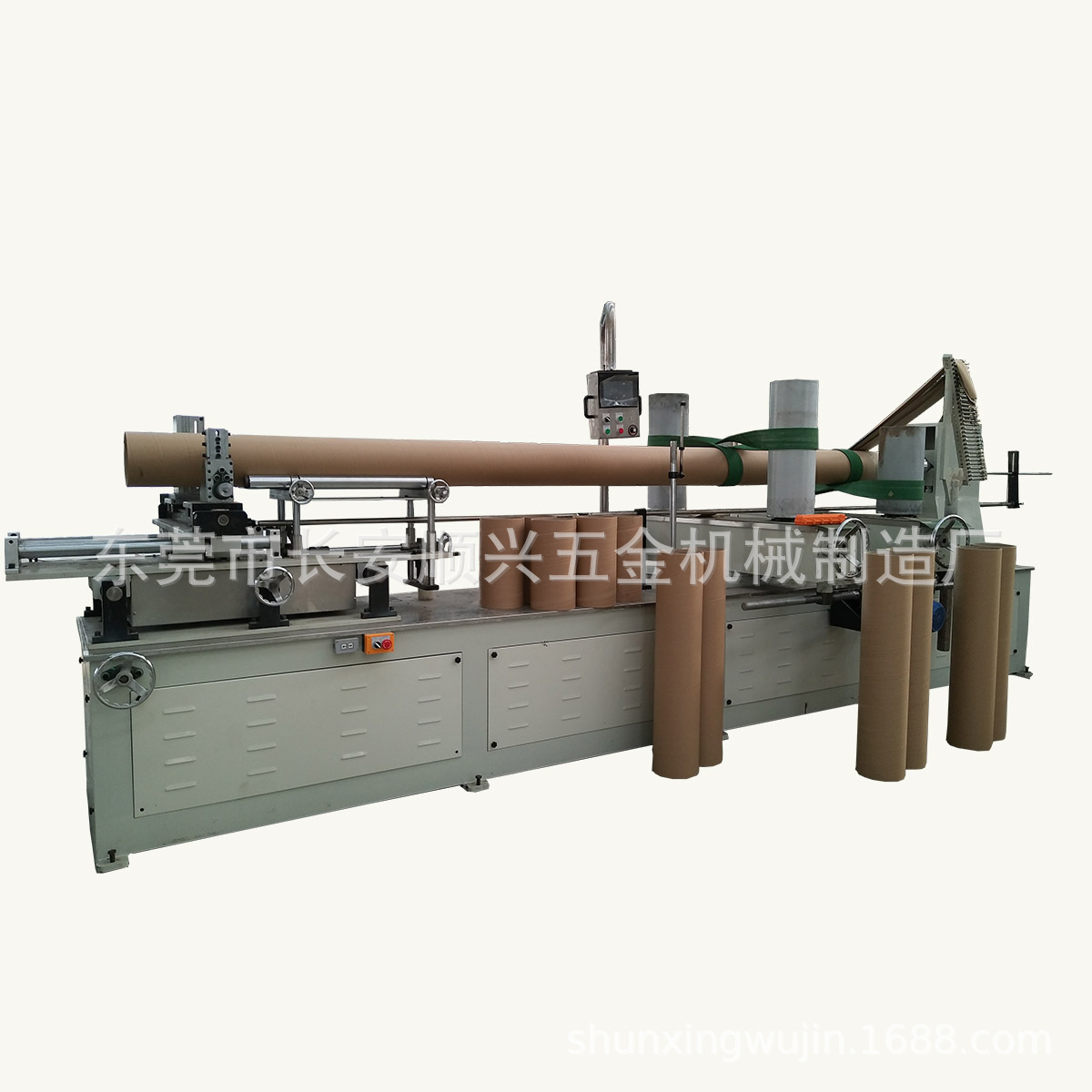 厂家直销  数控三头纸管机械设备 三头造管机 数控螺旋纸管机械