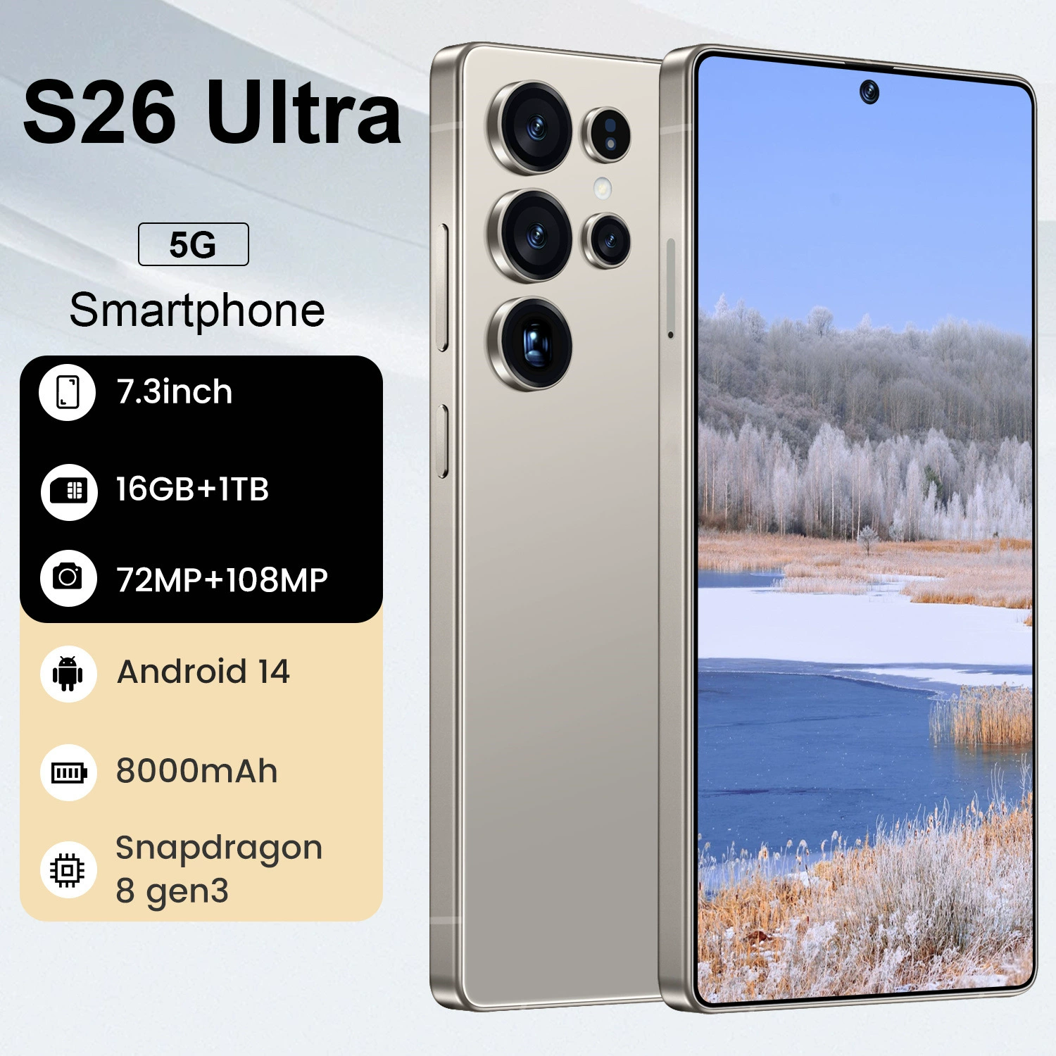 Популярный смартфон S25 Ultra, Android 14, встроенное перо, оригинал, наличие
