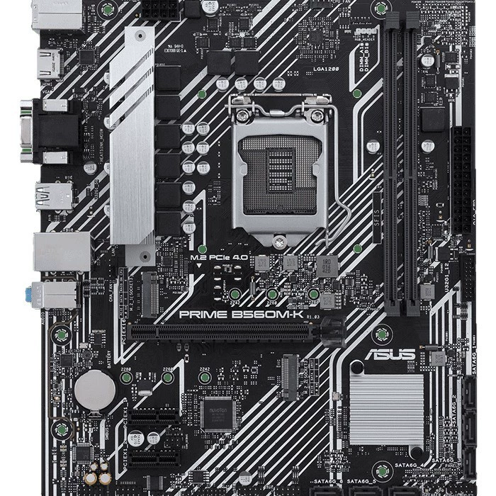 [Совместимо с ASUS PRIME B560M-K настольная материнская плата MATX в запасе]