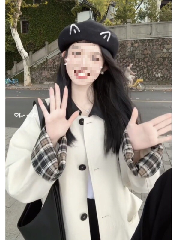 韩系风衣外套女2025春秋季新款小个子深秋休闲赫本风|undefined