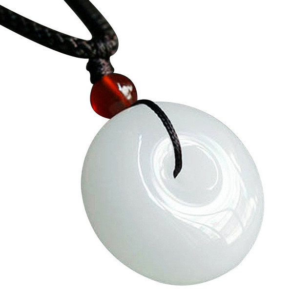 Protective amulet from Khotan district white jade