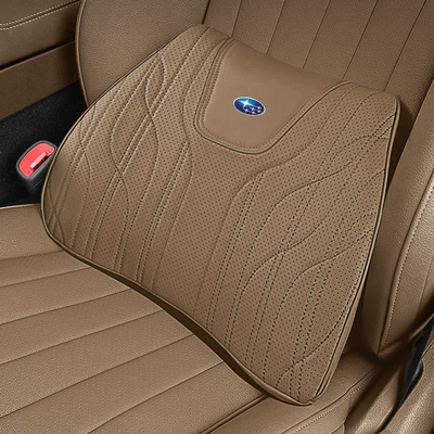Waist support: Car Headrest Neck Pillow - copper-card-brown-single-waistrest