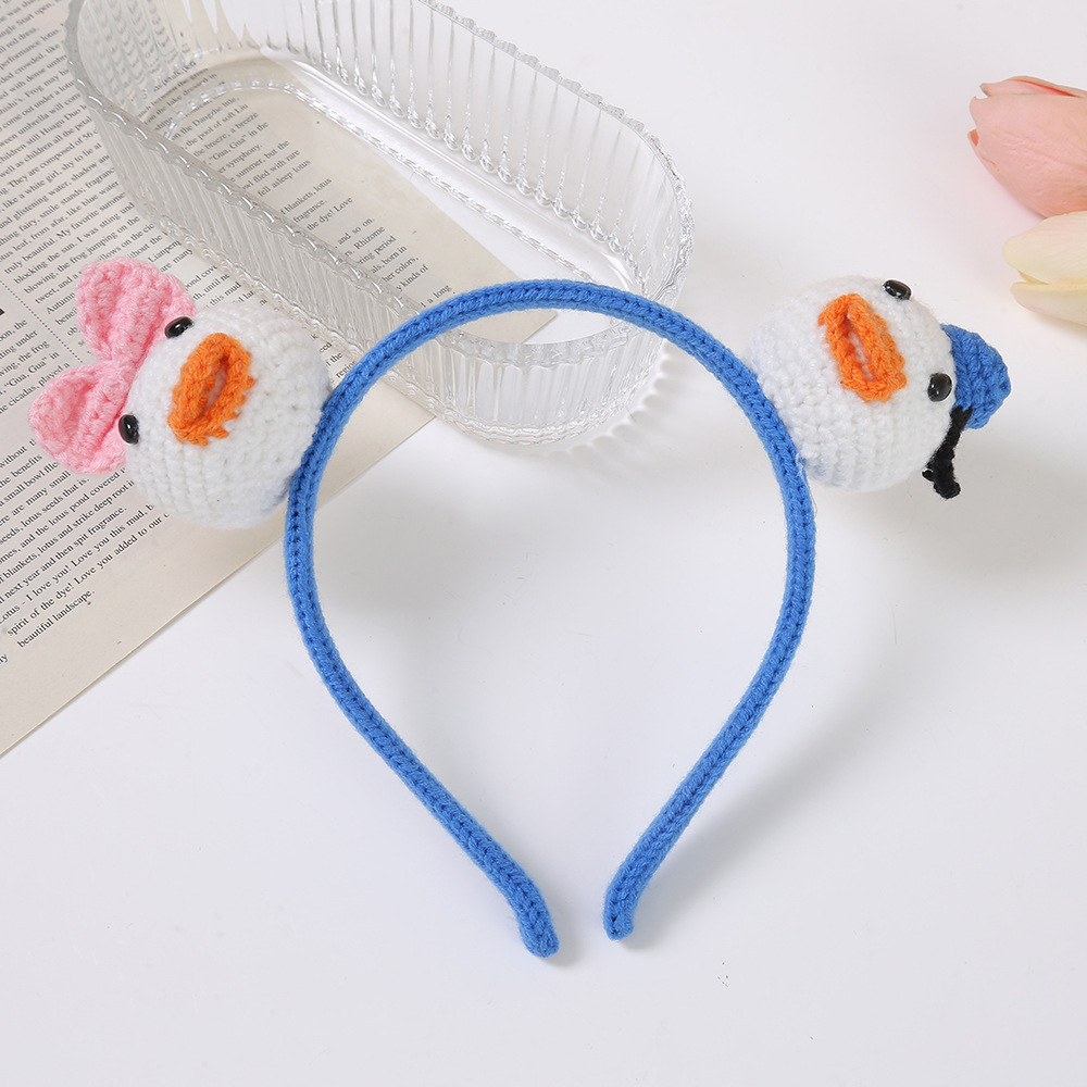 195g Weight Hair Band Hair Accessories Type 1 Piece Quantity Holiday, Festival Occasion yarn Material Halloween Festival Pumpkin, Snowman, Skull Pattern Women's Gender Cute Style Halloween Cute Women's Pumpkin Snowman Skull Yarn Hair Band 9