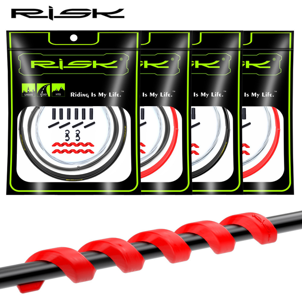 RISK bicycle line pipe suit variable speed brake inner line core mountain road car line pipe brake line pipe cap set