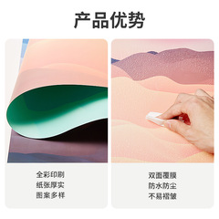 Ins style Internet celebrity 3D three-dimensional double-sided photo shooting Christmas background paper food decoration New Year props