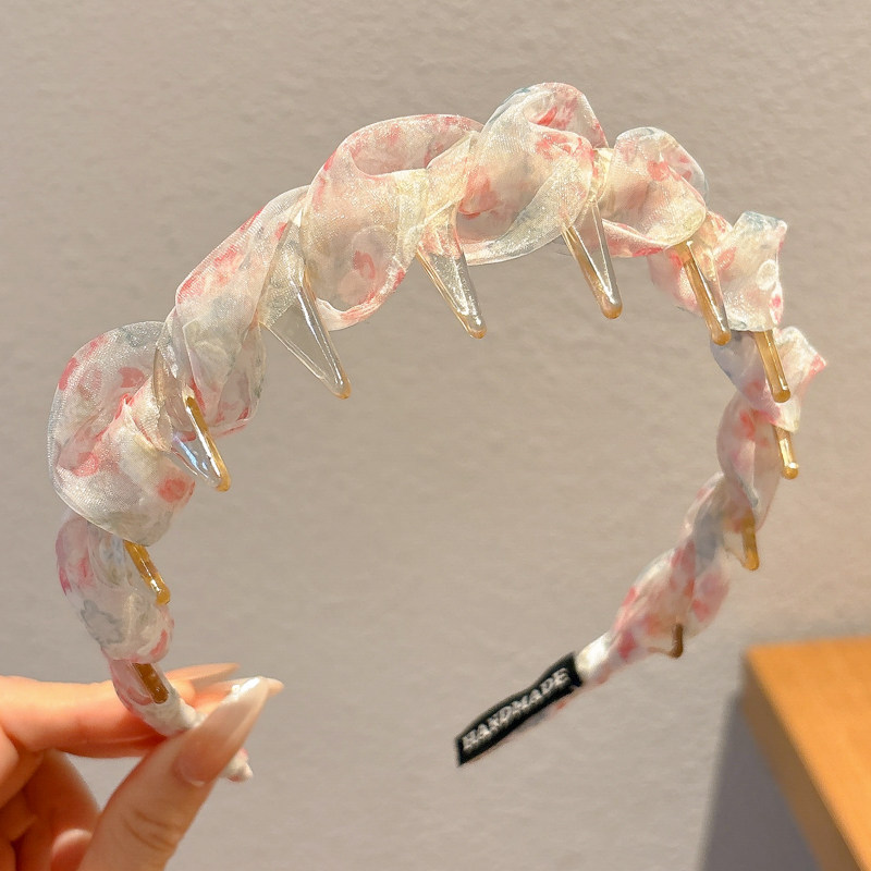 Diadema alta para mujer, nueva colección 2026, accesorio para el cabello estilo Chanel francés, elegante banda ancha para el cabello.