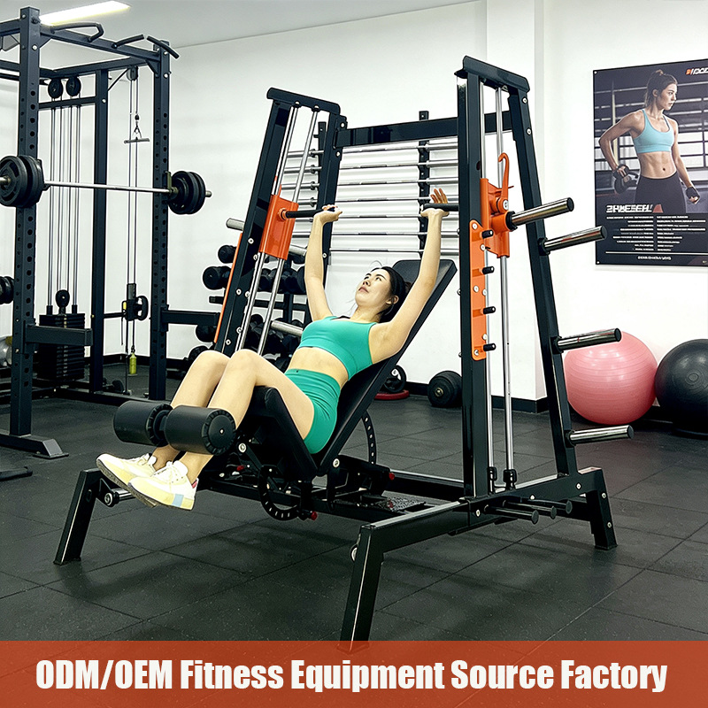 entrenador de empuje de pecho de torre profesional para gimnasio superior inclinado plano inclinado inferior empuje de pecho inclinado multifuncional empuje horizontal dispositivo Hummer