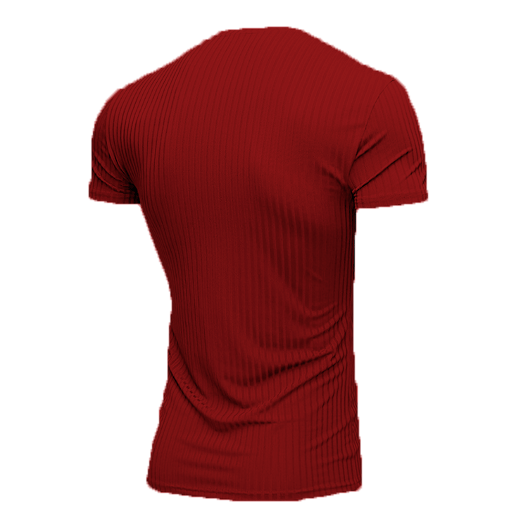 Männer Einfarbig Einfacher Stil V-Ausschnitt Kurzarm Schlank Männer T-Shirt display picture 10