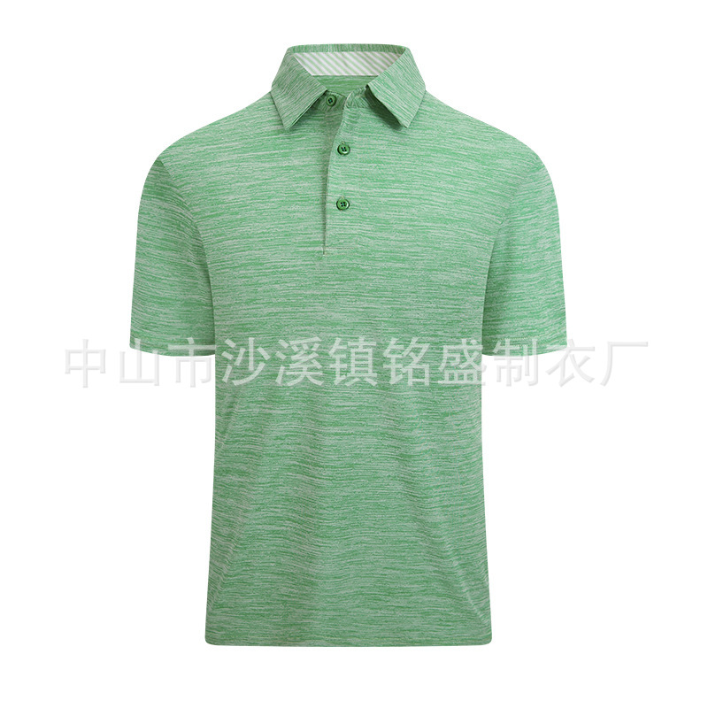 Golf Polo Shirt Custom Sports Breathable Short-Sleeved T-Shirt Men's Amazon Export Lapel Men's Business Formal Wear
