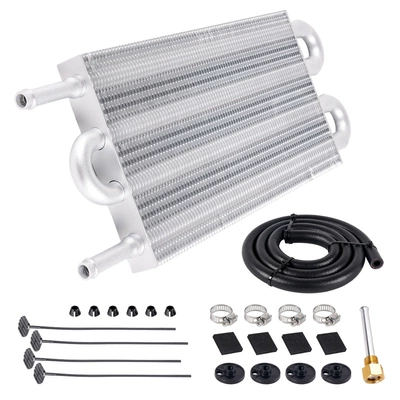 oil cooler radiator, 4-row, Soyutma sisteminin digər hissələri - 4th-row-silver