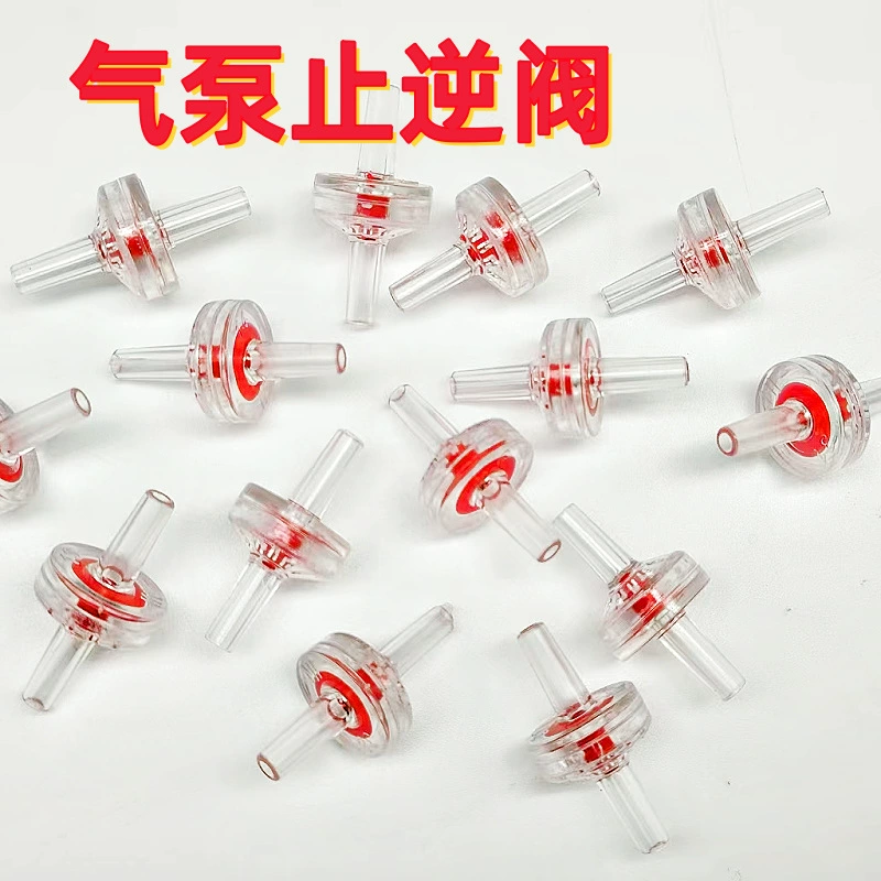 Обратный клапан, аквариумный воздушный насос, обратный клапан, кислородный насос, пластиковый обратный клапан для предотвращения обратного потока воды, обратный клапан, обратный клапан