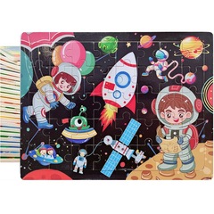 New 40-piece wooden children's jigsaw puzzle early childhood educational toys wholesale manufacturer