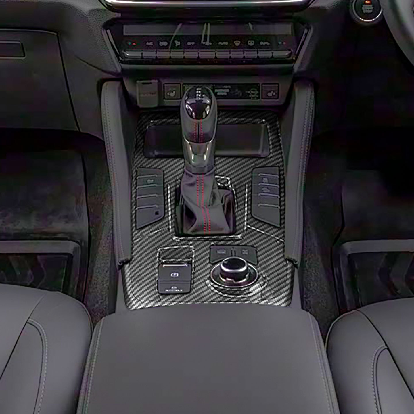 Suitable for 23-26 Models of Bellum Ranger Mu-X Central Control Gear Frame Gear Panel Isuzu Car Interior Modification