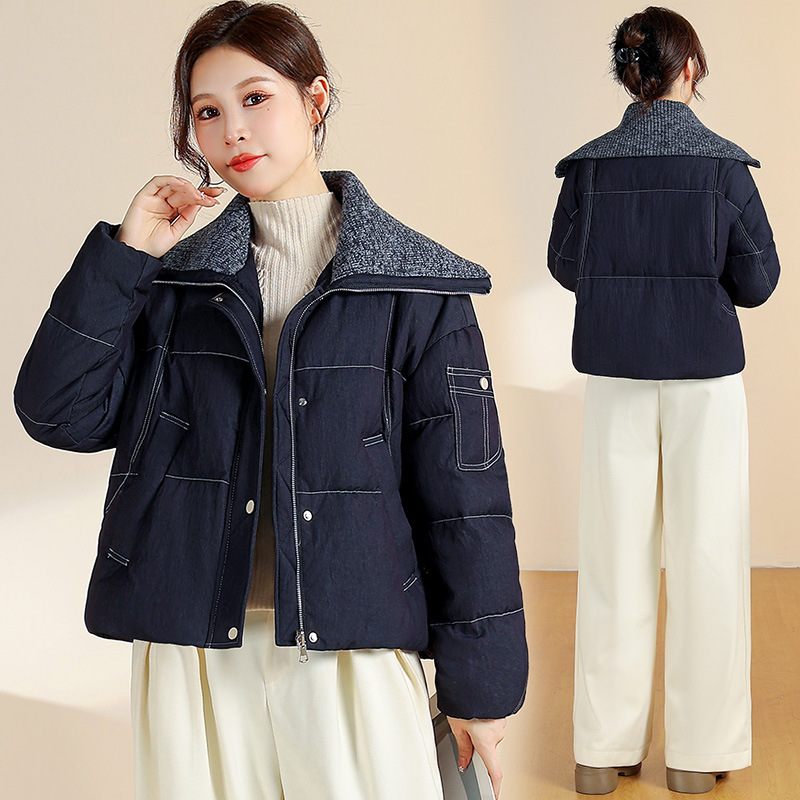 Winter New Fashion National Standard down Jacket for Women 2025 Korean Style Loose Fit Elegant Real Shot Women's Short Coat Winter New Fashion National Standard down Jacket for Women 2025 Korean Style Loose Fit Elegant Real Shot Women's Short Coat