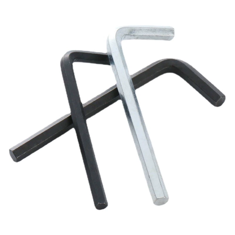 Шестигранный ключ типа L метрический Стандартный хромированный шестигранный ключ из углеродистой стали Шестигранная отвертка с плоской головкой квадратный шестигранный ключ оптом