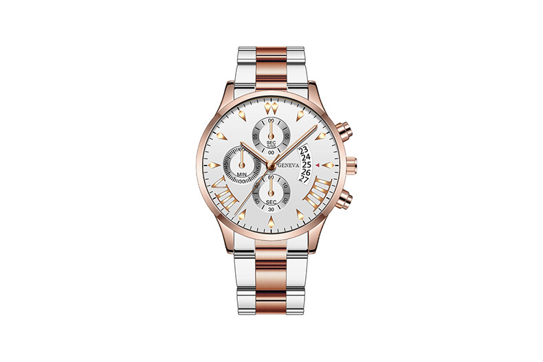 75g Weight Tempered Glass Mirror Material Alloy Strap Material Watch Classification Pointer+Number Display Type Single Folding Buckle Buckle Style Round Dial Shape Holiday, Banquet Occasion Quartz Movement Solid Color Pattern Men's Gender Business Style Business Solid Color Single Folding Buckle Quartz Men's Watches 14