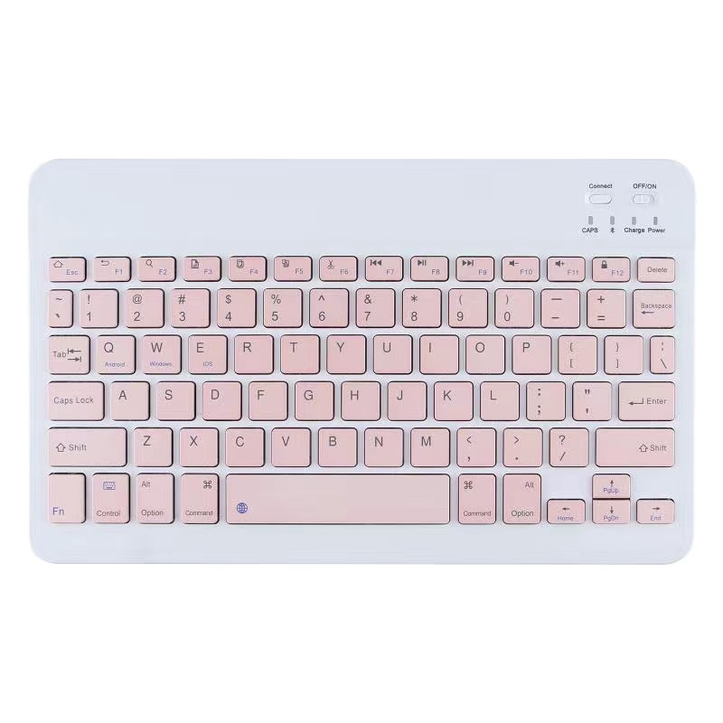 In stock inalámbrico Bluetooth teclado ultra delgado silencioso para iPad Huawei teléfono móvil tableta de oficina teclado y ratón conjunto