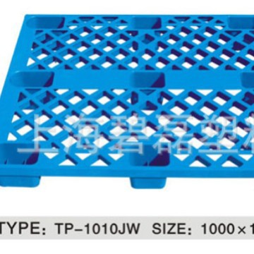 1010网格九脚轻型单面托盘/垫仓板1000*1000*140
